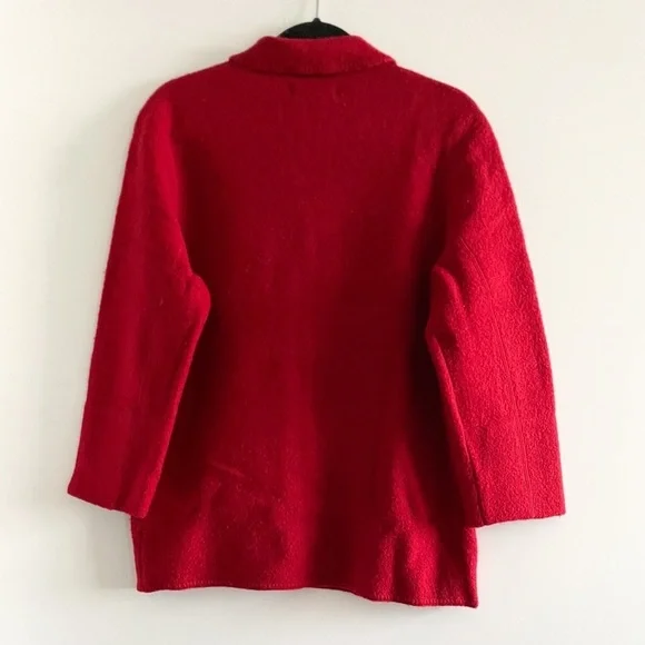 Red Wool Jacket - Picture 8 of 10